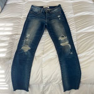 BKE Billie ankle skinny jeans size 24